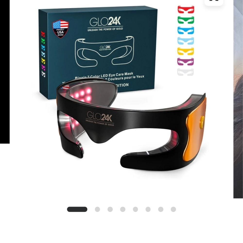 GLO24K LED Eye Care Mask